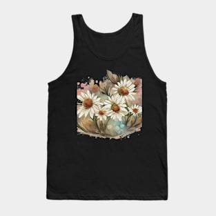 Daisy watercolor #3 Tank Top